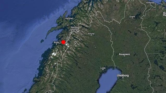 Sörfold kommun. Foto: Google maps