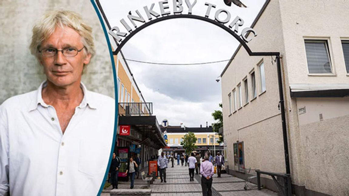 Rinkeby, ett så kallat utsatt område. Bulletins krönikör Lars Åberg. Foto: Ali Lorestani/TT/Lars Strandberg