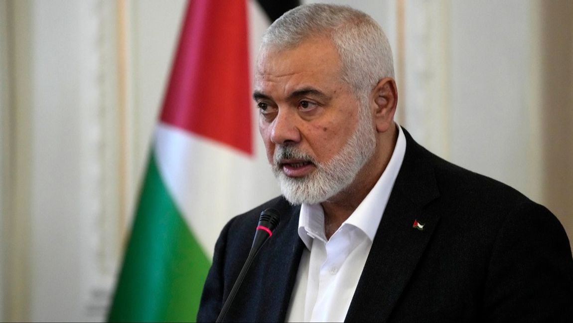 Hamasledaren Ismail Haniyehs syster uppges ha blivit gripen i en stad i södra Israel. Arkivbild. Foto: Vahid Salemi/AP/TT