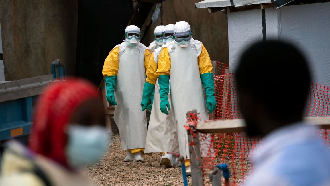 Ett fall av ebola har bekräftats i Kongo-Kinshasa. Arkivbild. Foto: Jerome Delay/AP/TT