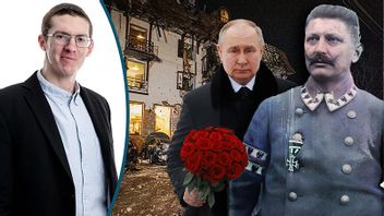 Putin och Wilhelm den andra, led av kirgsoptimism. Foto: Vyacheslav Prokofyev/AP/TT / Ryadovoy Rusterson (CC BY-SA 4.0) (montage)