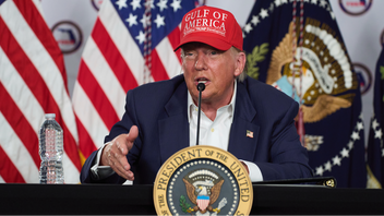 President Donald Trumps skattereform har stött på oväntat motstånd från republikanska representanter. Foto: Evan Vucci/AP/TT