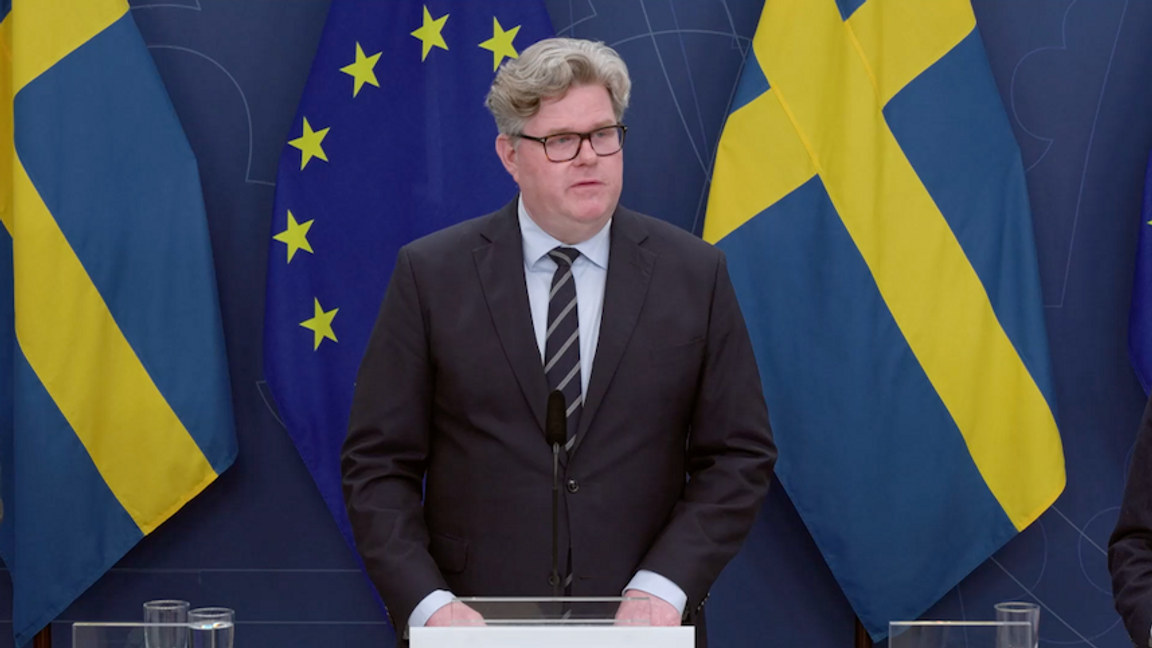 Justitieminister Gunnar Strömmer (M). Foto: Regeringskansliet