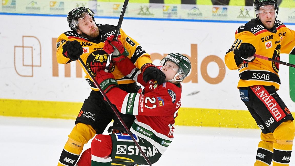 Luleå ville ta revansch efter förlusten i den första semifinalen mot Frölunda. Foto: 