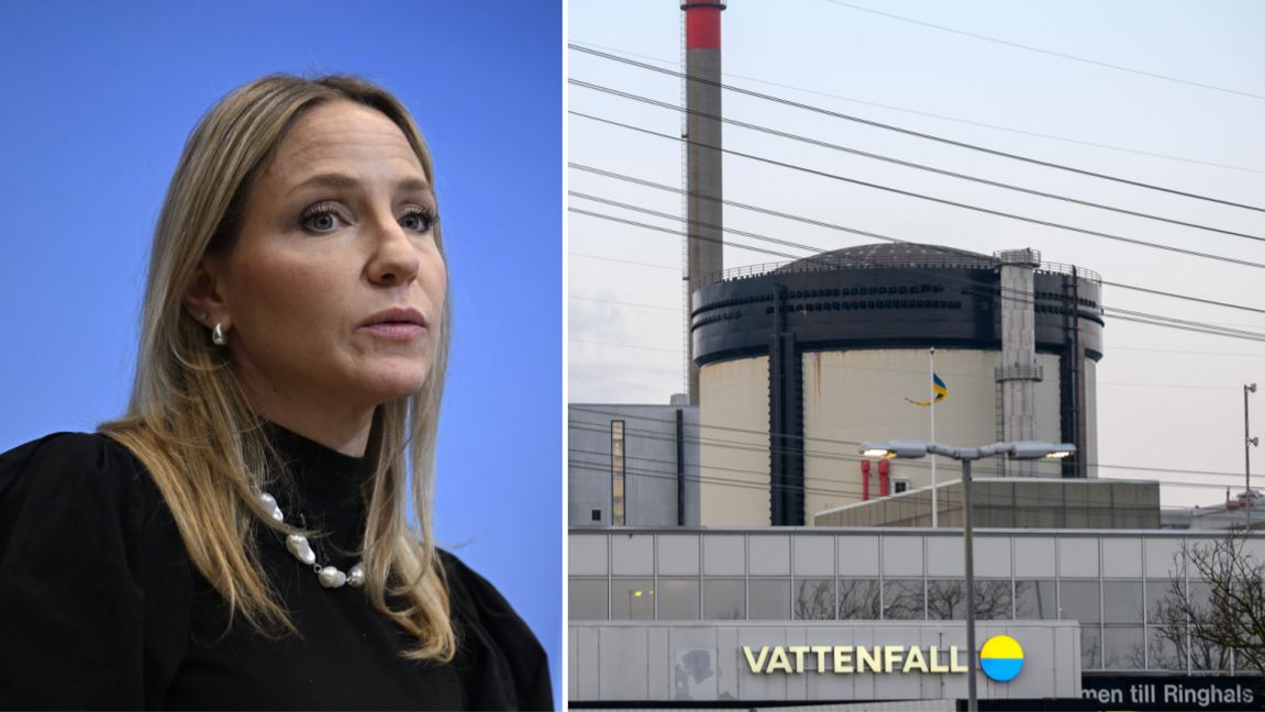 Desirée Comstedt, chef för ny kärnkraft vid Vattenfall, säger att bolaget behöver säkerställa rätt förutsättningar innan ett investeringsbeslut kan fattas 2029. Foto: Pontus Lundahl/Björn Larsson Rosvall/TT