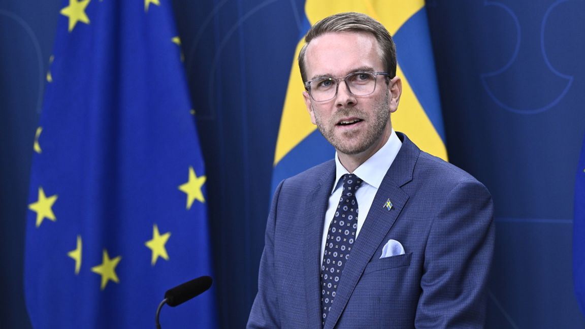 Infrastruktur- och bostadsminister Andreas Carlson. Arkivbild. Christine Olsson/TT