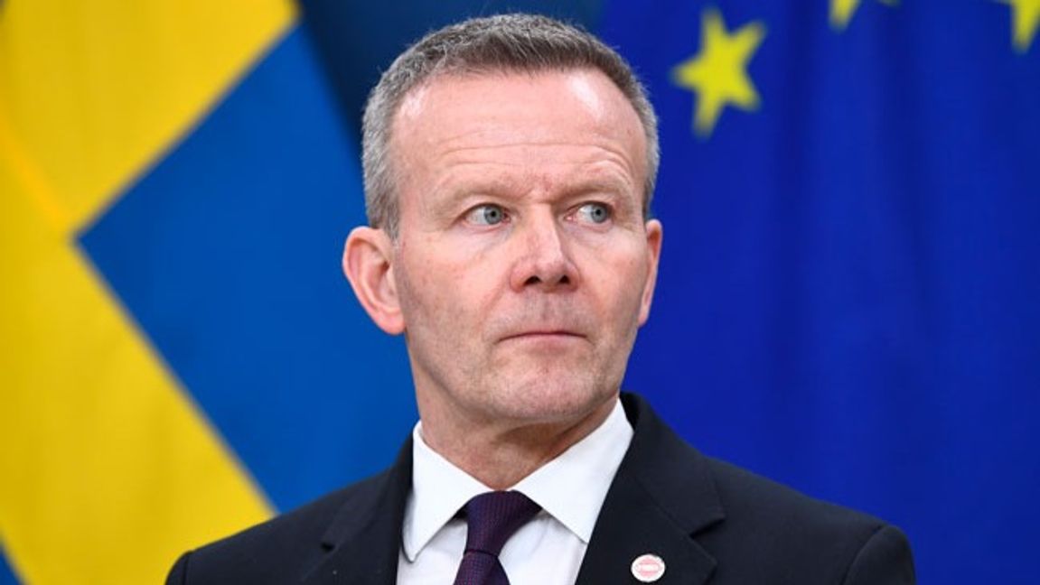 MSB:s generaldirektör Mikael Frisell. Foto: Lars Schröder/TT