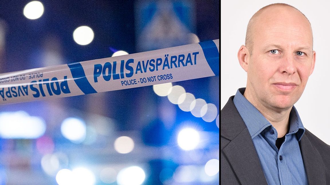 "Detta är ett alldeles för stort problem för att Polisen själva ska kunna göra något åt det", säger Stefan Holgersson, professor i polisvetenskap. Foto: Johan Nilsson/TT / Pressbild