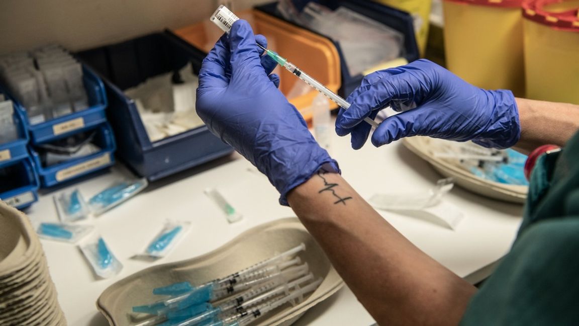 Ett nytt vaccin mot covid-19 kräver bara en dos.
Foto: Malin Hoelstad/SvD/TT.