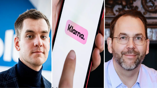 Markus Villig, grundare av Bolt, och Niclas Neglén, Klarnas finanschef, förstärker nu styrelsen i ett kritiskt skede inför den väntade börsnoteringen. Foto: TT/ Montage Bulletin