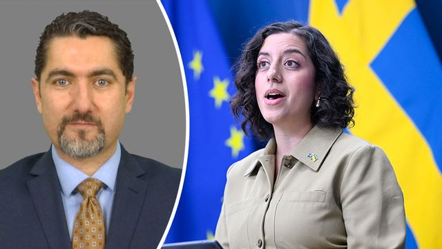 Nima Rostami och Simona Mohamsson. Foto: Privat/Fredrik Sandberg/TT