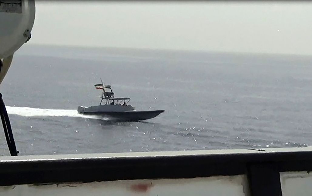 Irans revolutionsgarde 2022 under en övning. Foto: AP