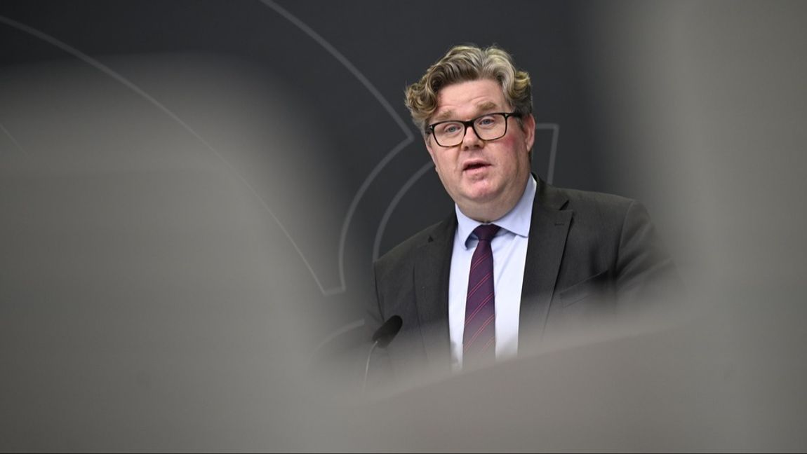 ”Man kommer att behöva tänka på ett nytt sätt”, säger justitieminister Gunnar Strömmer (M). Foto: Pontus Lundahl/TT