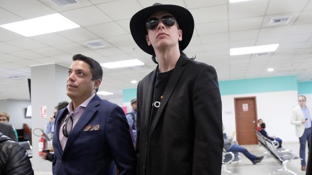 Ola Bini under en rättegång 2019. Foto: Dolores Ochoa/AP/TT