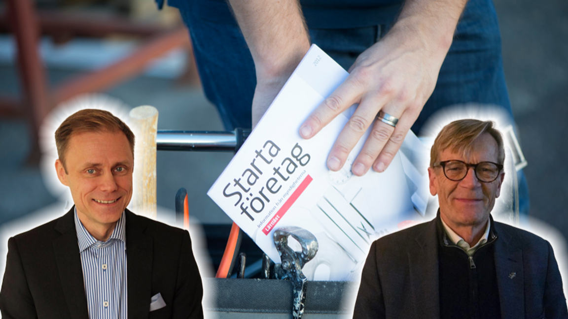 Småföretag är inga småsaker. Foto: FREDRIK SANDBERG / TT