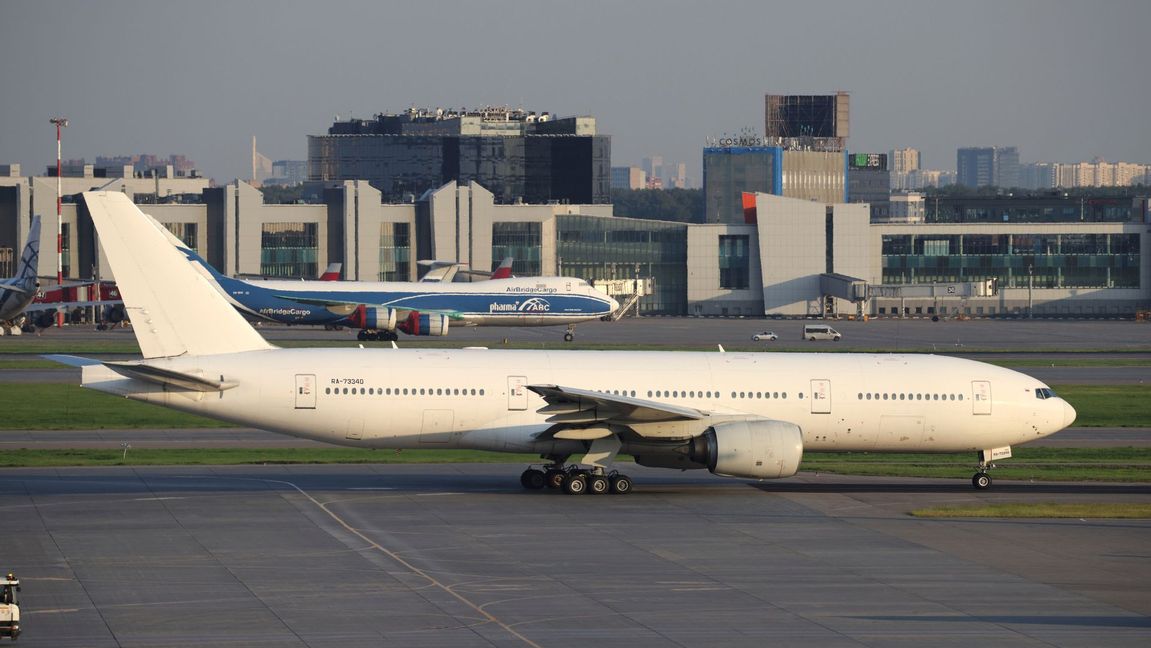 Genrebild på ett Nordwind Airlines-flygplan. Foto: AP/TT
