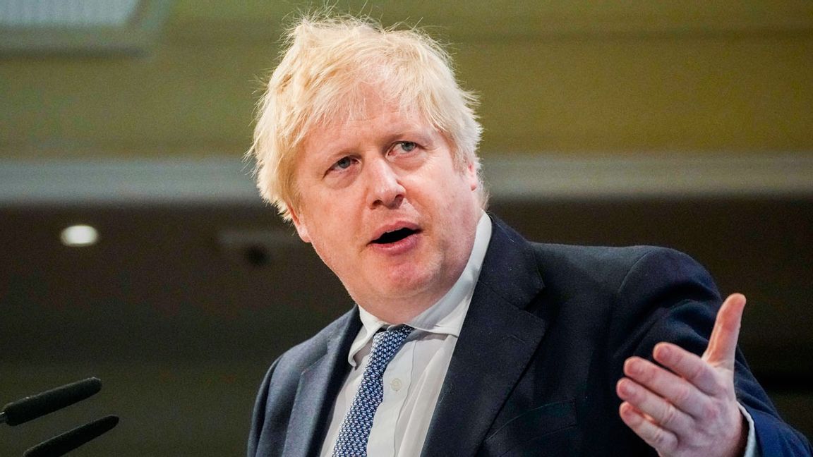 Storbritanniens premiärminister Boris Johnson. Foto: Matt Dunham/AP