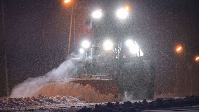 Mycket snö i väntas i Svealand och södra Norrland. Arkivbild. Foto: Johan Nilsson/TT