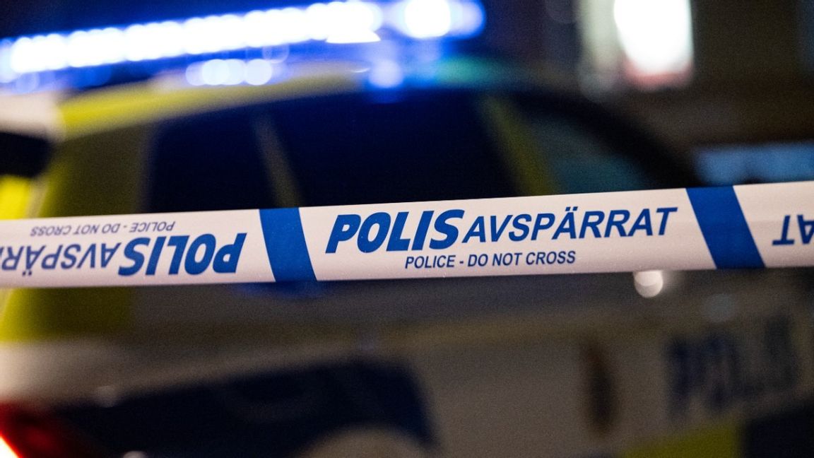 Man skottskadad vid ett rånförsök i Skälby. Foto: Johan Nillson/TT