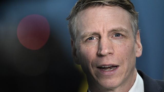 Per Bolund (MP).
Foto: Janerik Henriksson/TT.