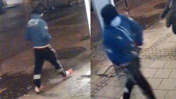 Polisens bild på mannen som är misstänkt för att ha knivskurit en man till döds i Rissne. Foto: Polisen.