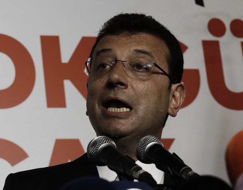 Istanbuls borgmästare Ekrem Imamoglu. Arkivbild. Burhan Ozbilici/AP/TT