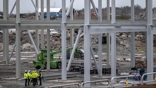 Batterifabriken i Borlänge blir inte av. I stället säljs marken. Foto: Björn Larsson Rosvall/TT