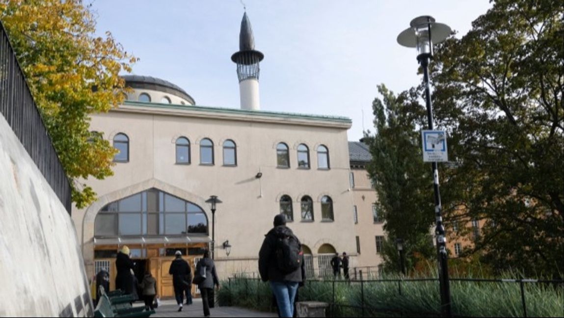Stockholms moské, där Lulle uppger att han attackerades. Arkivbild: Fredrik Sandberg/TT.