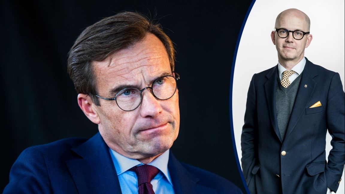 Moderatledaren Ulf Kristersson öppnar partiets arbetsstämma på torsdagen. Foto: Sofia Ekström, SvD/TT.