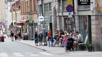 Södermalm är väldigt dominerat av människor födda i Sverige. Hur öppna är de för att tvångsblandas? Foto: Fredrik Sandberg/TT