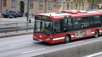 ”är Nobina börjar trafikera området kommer cirka 70 bussar att vara helt nya elbussar. På grund av leveransförseningar behövs tillfälliga lösningar.”.Foto: TT