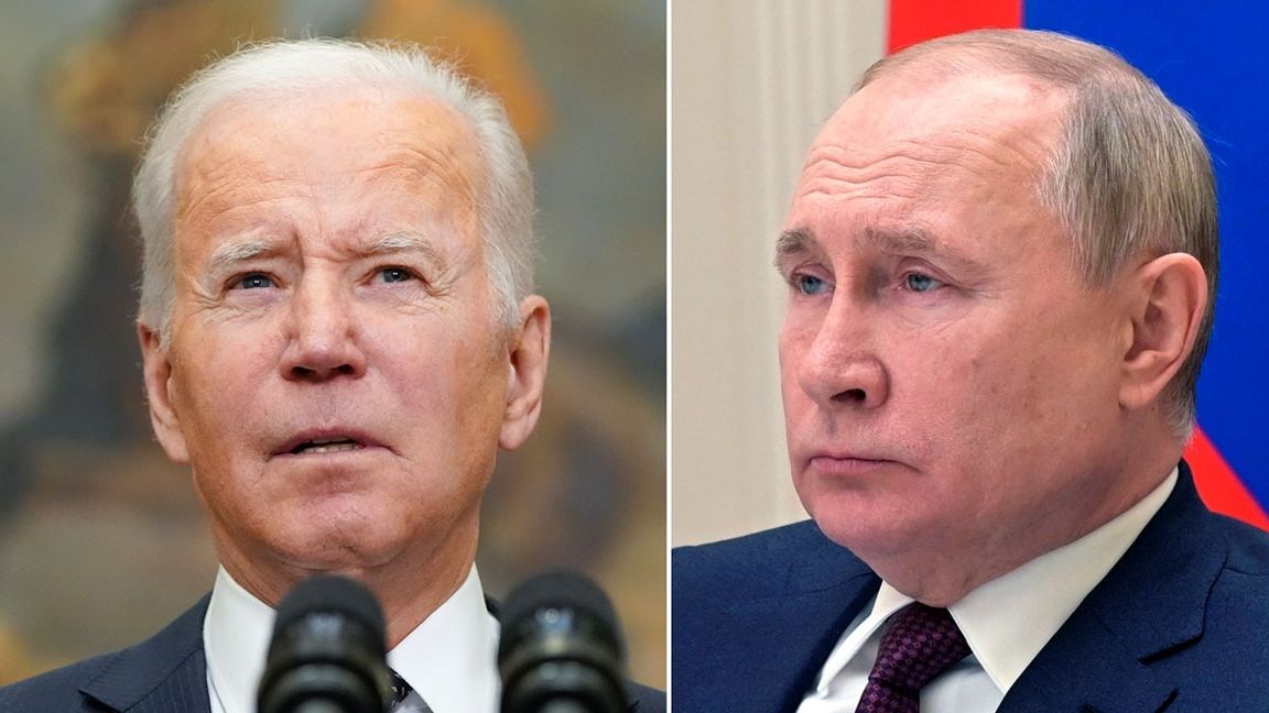 Många sätter hopp till ett nytt toppmöte mellan USA:s president Joe Biden och Rysslands president Vladimir Putin. Foto: AP