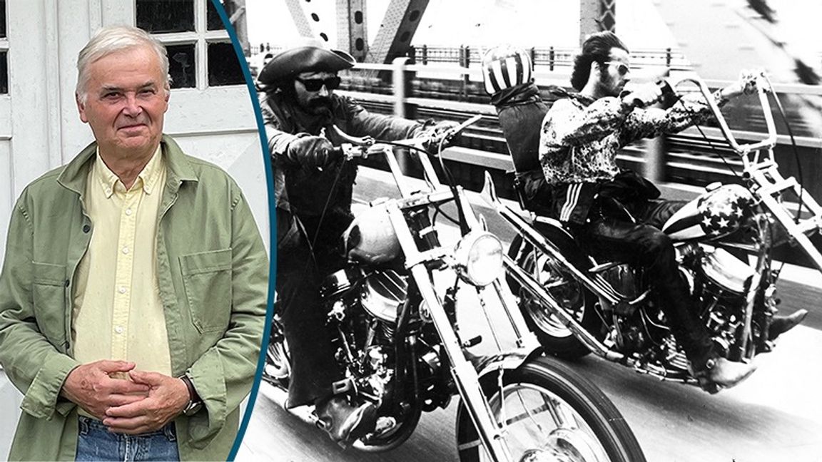 Dennis Hopper och Peter Fonda i Easy Rider, själva sinnebilden av outsider. Foto: Pressens Bild/TT
