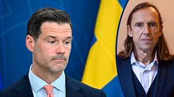 Migrationsminister Johan Forssell (M). Foto: Anders Wiklund/TT 