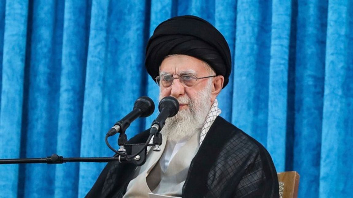 Irans 86-årige diktator Ali Khamenei. Foto: AP