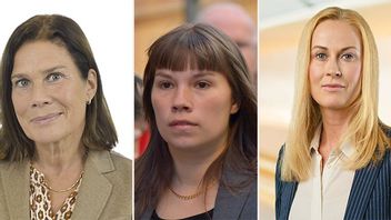 Huvudpersonerna i dramat: Elsa Widding, Annika Hirvonen och Katja Nyberg. Bild: Sveriges riksdag/Johan Fredriksson/CC BY-SA 3.0/ Landstingshuset/CC BY-SA 4.0