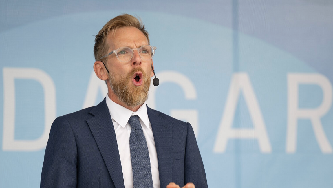 Socialminister Jakob Forssmed (KD) är en av nio idrottsministrar bakom brevet till EU-kommissionen. Foto: Frihamnsdagarna, CC BY-SA 2.0, via Wikimedia Commons