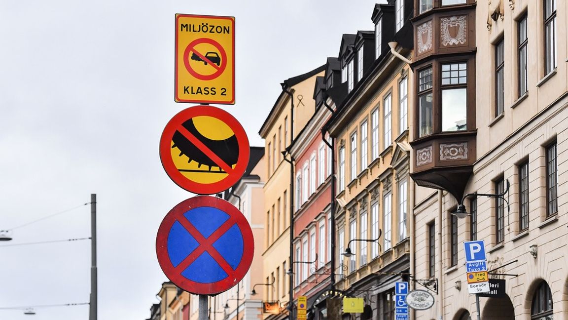 Stockholms miljözoner kommer att byggas ut. Foto: Jonas Ekströmer/TT