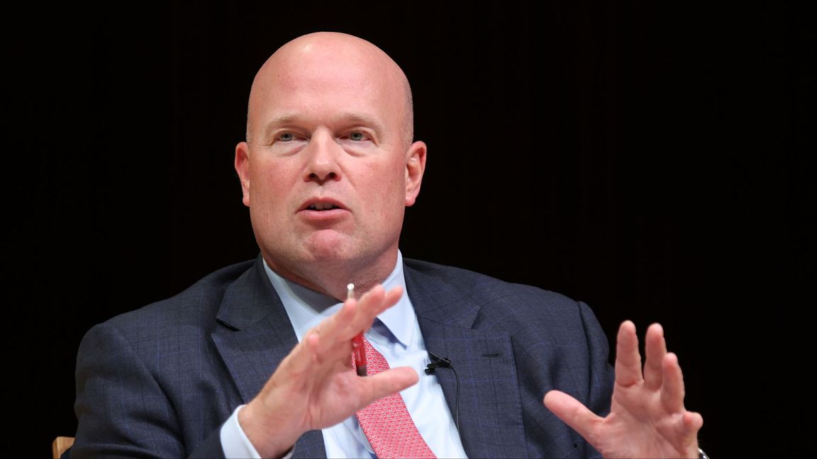 Matthew Whitaker, USA:s sändebud till NATO, kräver mer handlingskraft från Europa mot Ryssland. Foto: Paul Vernon/AP/TT