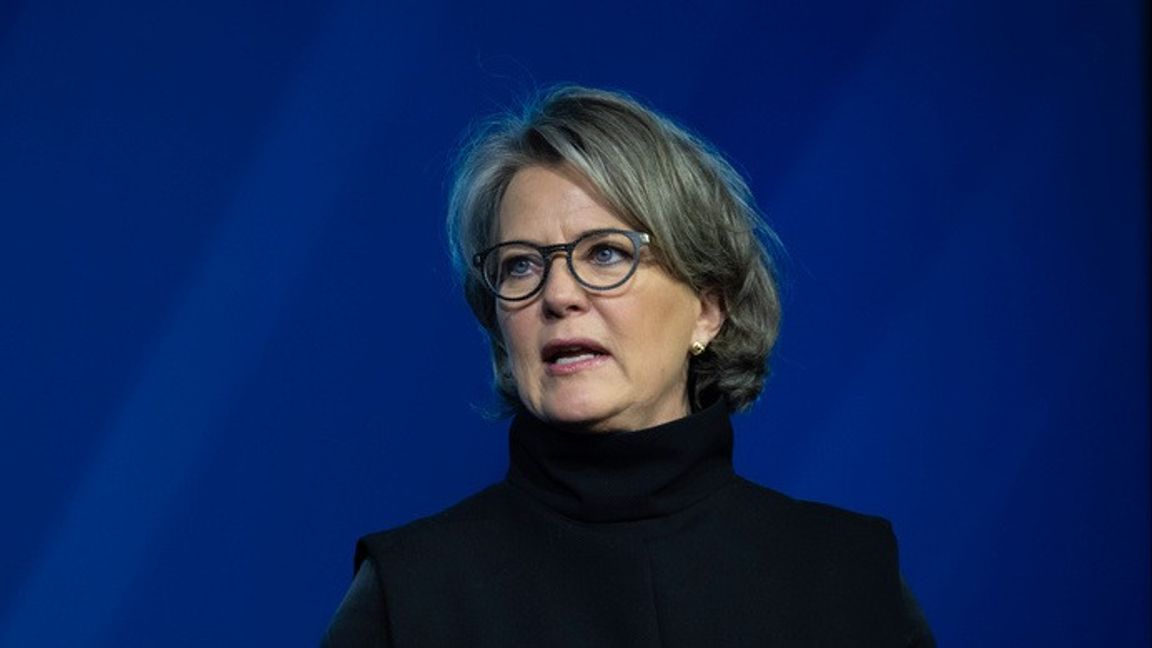 Benedicte Schilbred Fasmer tar över som vd för Telenor senare i år. Arkivbild. Foto: OLE BERG-RUSTEN/NTB/TT