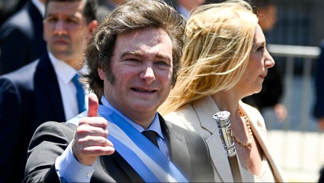 Argentinas nye president, libertarianen Javier Milei, lägger fram hundratals förslag för att avreglera landets krisande ekonomi. Arkivbild. Foto: JULIAN BONGIOVANNI/AP/TT