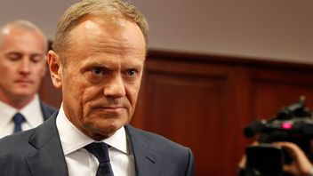 Donald Tusk 2018, när han var ordförande för Europeiska rådet. Bild: AP Photo/Czarek Sokolowski