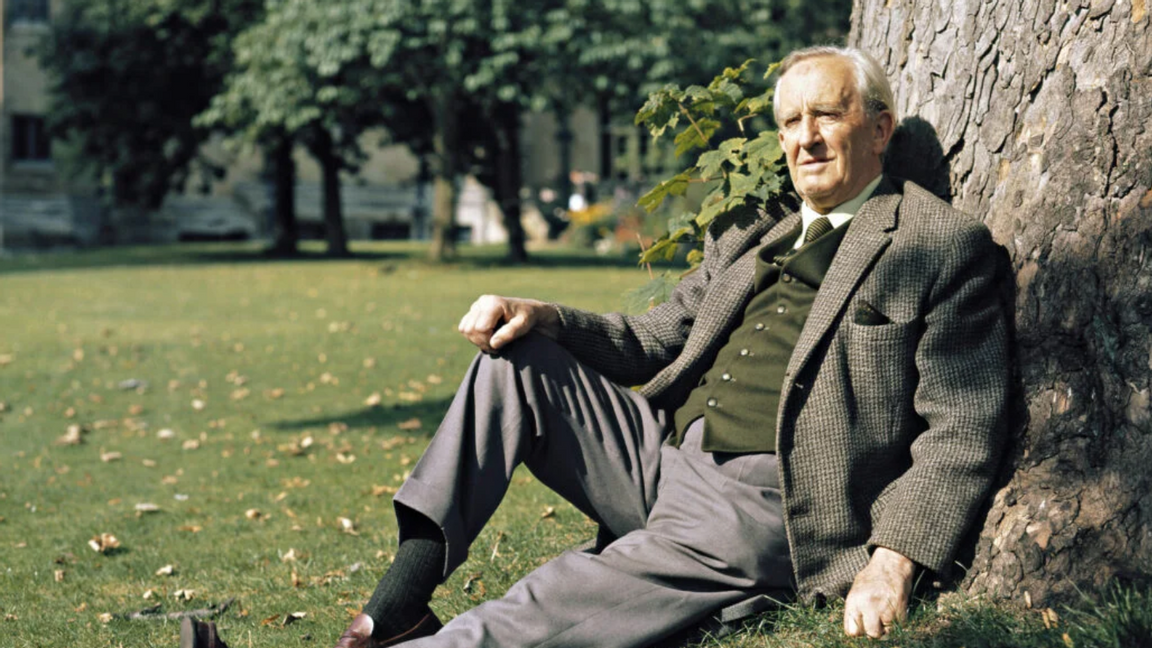 JRR Tolkien 1972, Public Domain