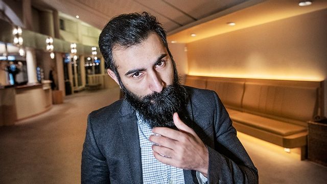 Hanif Bali (M) i riksdagen 2019. Foto: Tomas Oneborg/SvD/TT