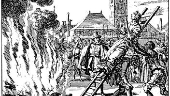 Många som dömdes för häxeri brändes levande. Foto: Pressens bild/TT 