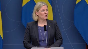 Statsminister Magdalena Andersson (S) gav inget tydligt svar på om Ryssland invaderar Ukraina. Foto: SVT
