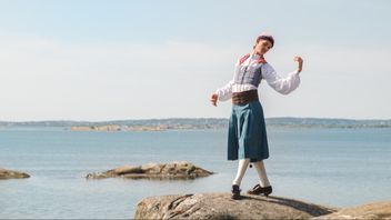 Bäckadräkten. Foto: Elisabeth Jubelin.