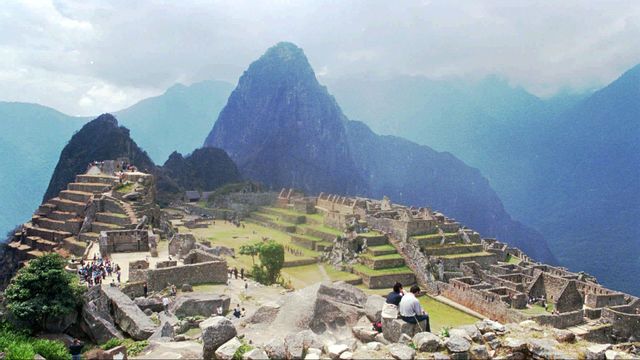 Vy över Machu Picchu, Peru. Foto: Ricardo Choy Kifox/AP/TT