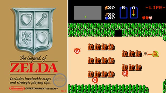 Legend of Zelda var det första Nintendospelet där spelare kunde spara sina rundor i spelet. Foto: Nintendo