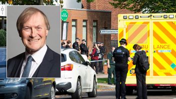David Amess (Tories) mördades på fredagen. Mördaren greps på brottsplatsen. Foto: Nick Ansell/AP via PA/Chris McAndrew/UK Parliament